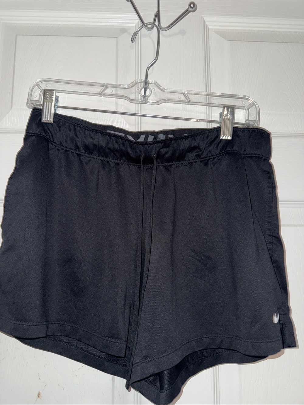 Nike Black Women's Athletic Drawstring Shorts